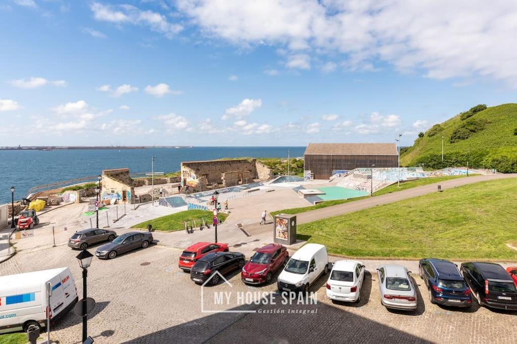 Myhousespain - Piso En Cimadevilla Junto Al Mar Gijón Exterior foto
