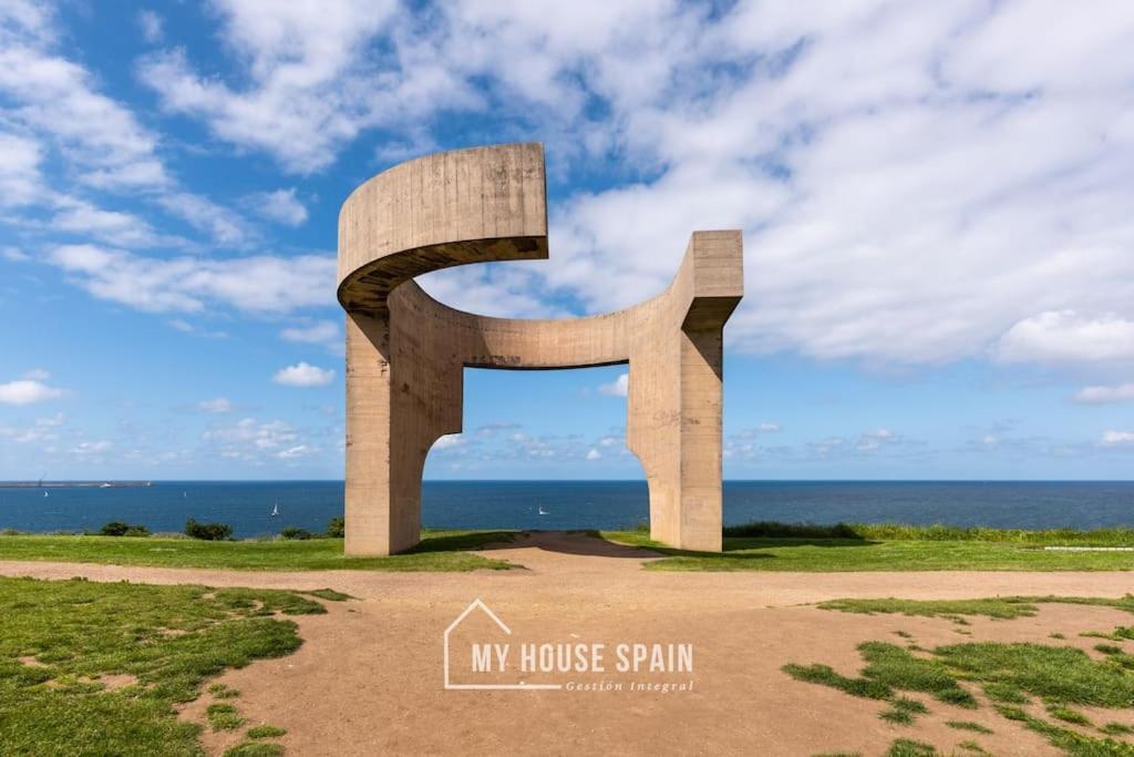 Myhousespain - Piso En Cimadevilla Junto Al Mar Gijón Exterior foto