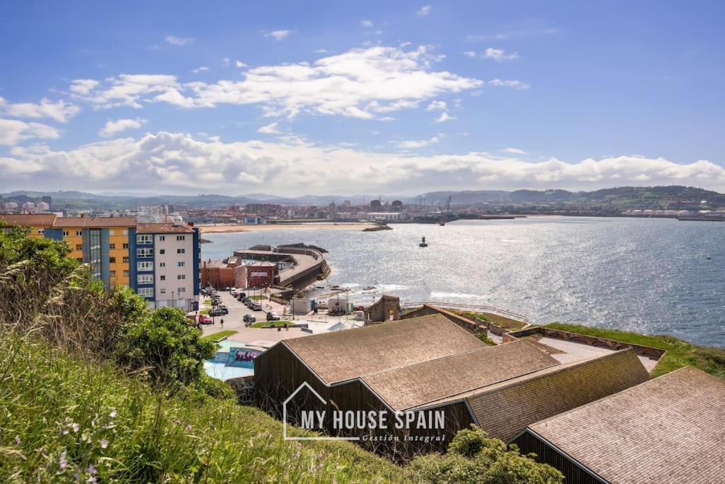 Myhousespain - Piso En Cimadevilla Junto Al Mar Gijón Exterior foto